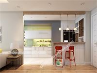	KÍNH SƠN MÀU ỐP BẾP CHỊU NHIỆT 14 - MÀU XANH NON