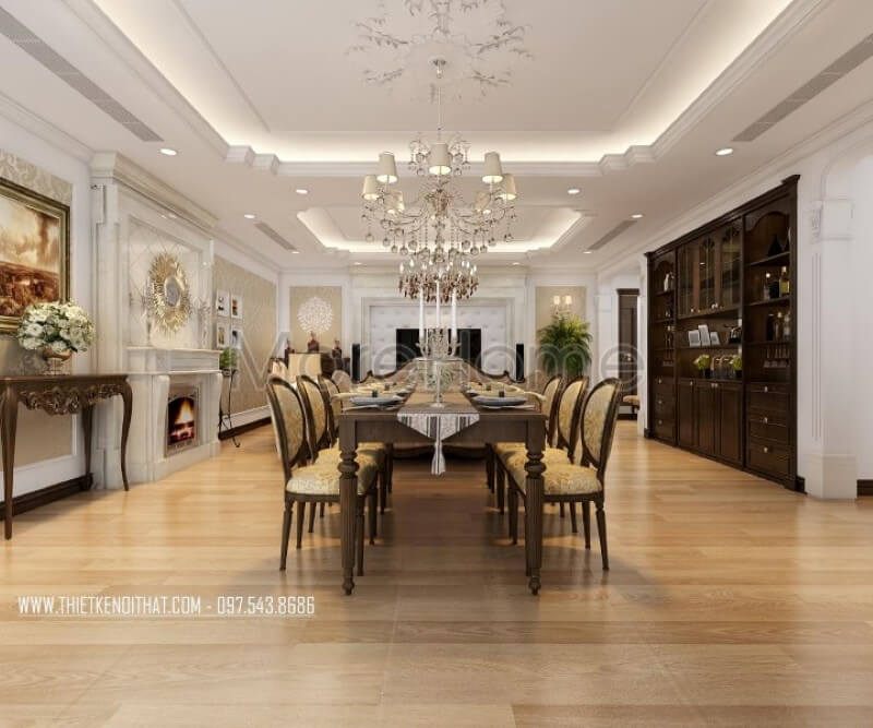 Mẫu bàn ăn đẹp mang lại cho gia chủ những bữa cơm ấm áp và ngon miệng hơn